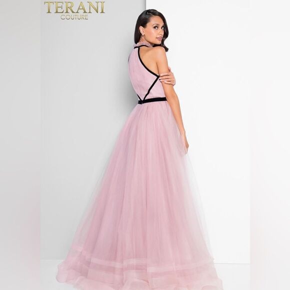 TERANI COUTURE PROM DRESS / size 4 - Picture 3 of 9